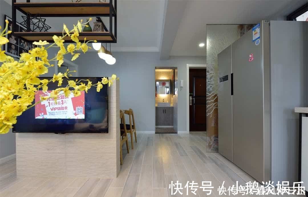 婚房|小夫妻20万打造48㎡婚房，卧室隔出次卧，客餐厨空间共用，牛！