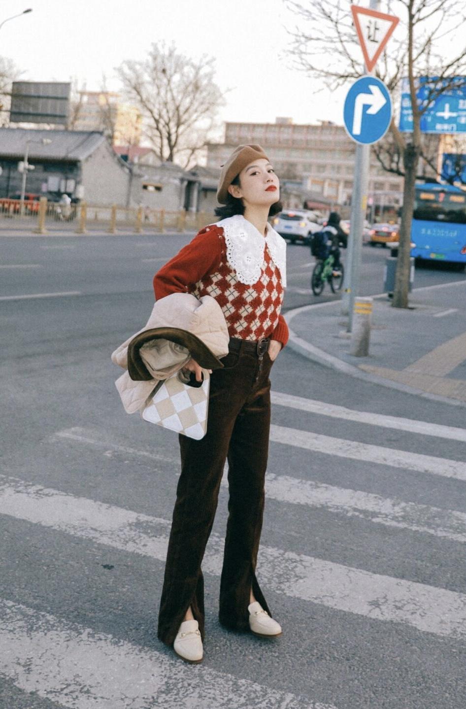 优雅 普通毛衣穿不出质感?看看这些搭配方式,优雅温柔又高级