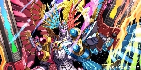 游戏王|假面骑士:平成骑士最终形态龙化,造型炫酷,神似游戏王的怪兽