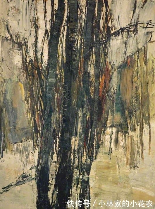 笔触|油画风景:从具象主义到抽象主义,这位画家都能自由切换