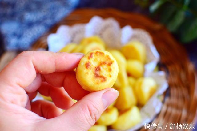 1根山药2个鸡蛋,无水无油无需烤箱的小面包,孩子一吃就是一盘!