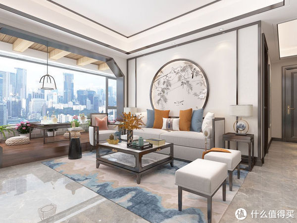 江景房|人生中第一套房子,虽然只有108㎡,选择了中式风,效果让我很满意