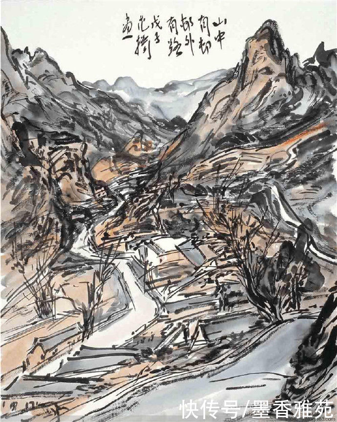 山水画|著名艺术家范杨精品山水画作品欣赏