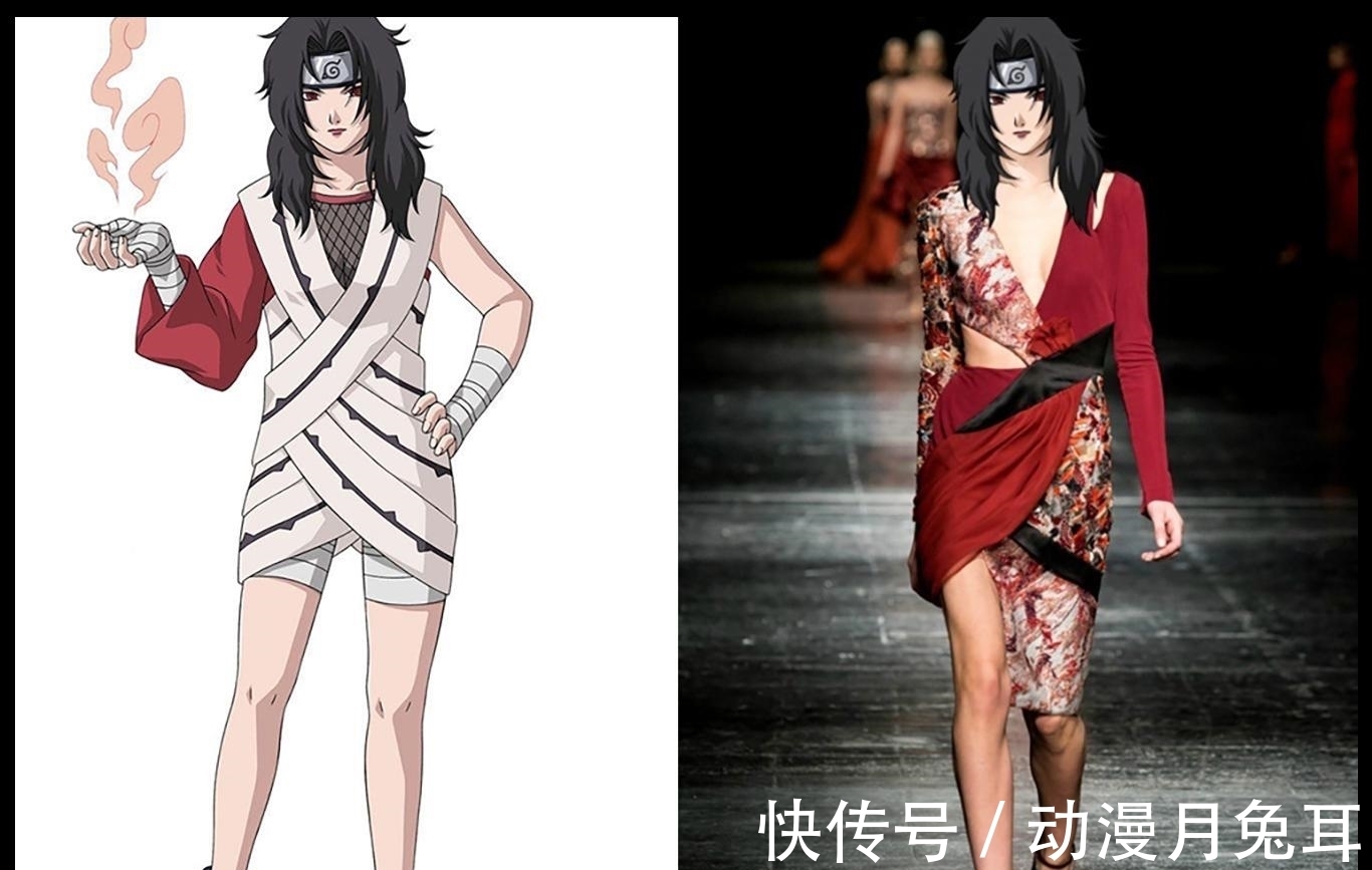 火影|《火影忍者》时装秀毫无违和感,服装设计师可能也是火影迷