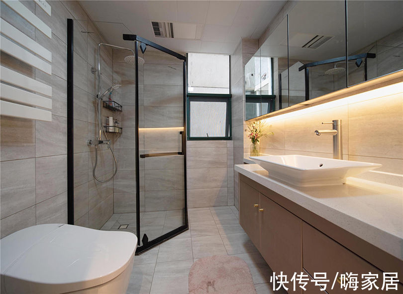 装修|郑州126平简约个性装修实景图 拒绝千篇一律