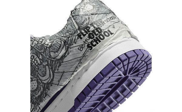 颜值拉满，反钩撕纸Dunk“守旧派”鞋款释出！