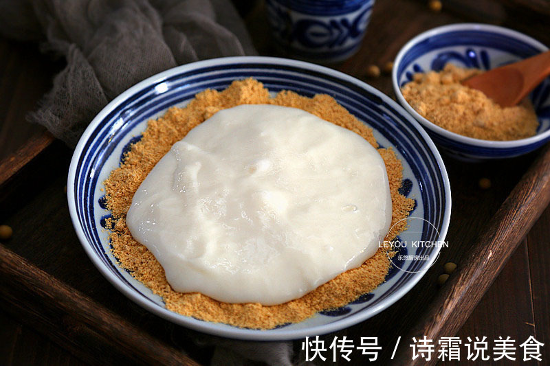 搅一搅，只需几分钟，网红麻薯就做好了，非常简单，一看即会