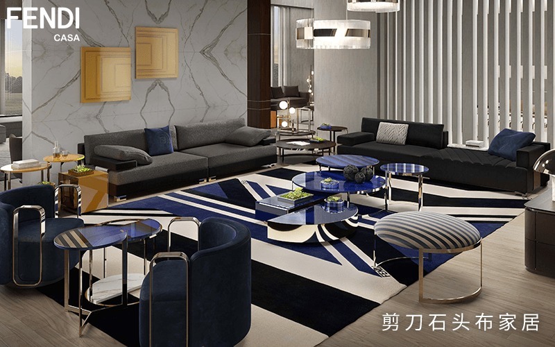 边桌|FENDI CASA,从顶级奢侈品走出来的进口家具品牌