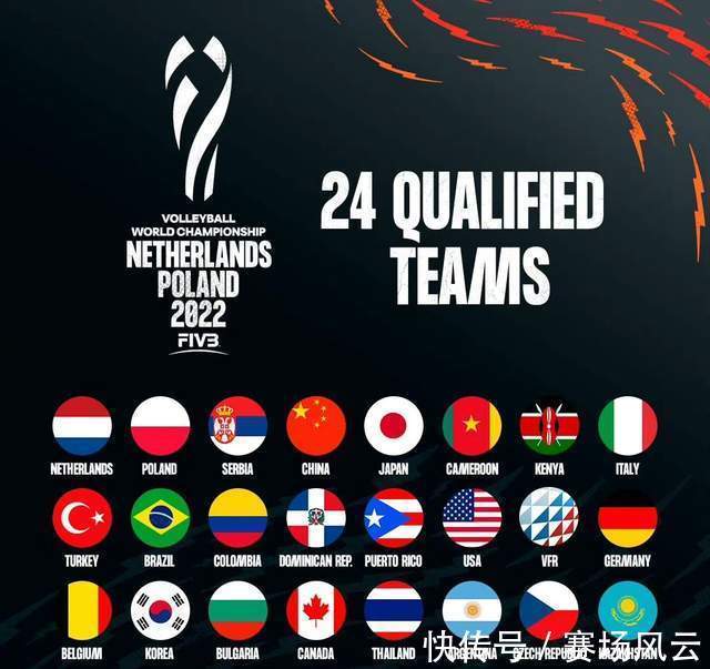 国际排联|2022年女排世锦赛赛程公布!主要分为5个阶段,下个月1号正式抽签