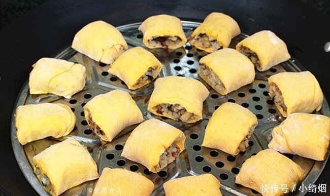 面食|不会捏包子可以试试此款面食,馅料丰富很营养,越嚼越香吃不腻