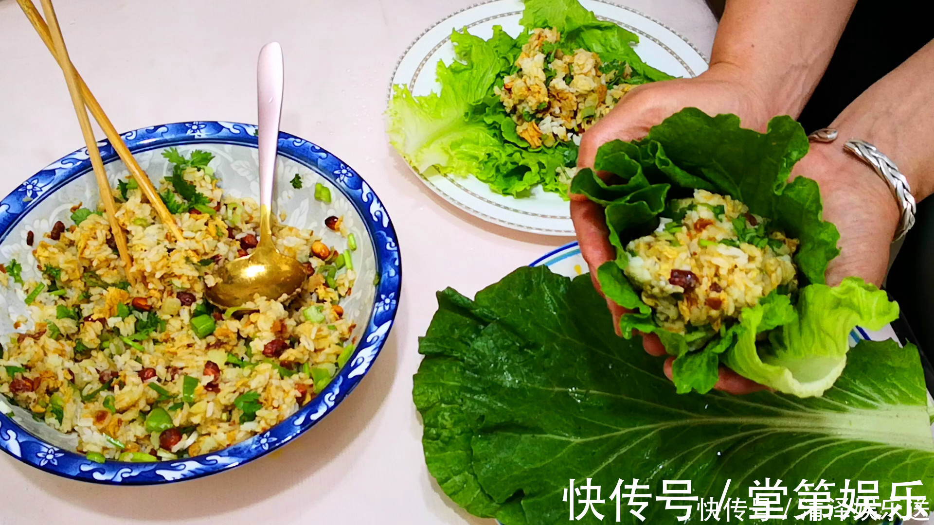 搅拌均匀|吃剩的米饭别再做蛋炒饭，教你农村特色吃法，一顿3个不够吃，香