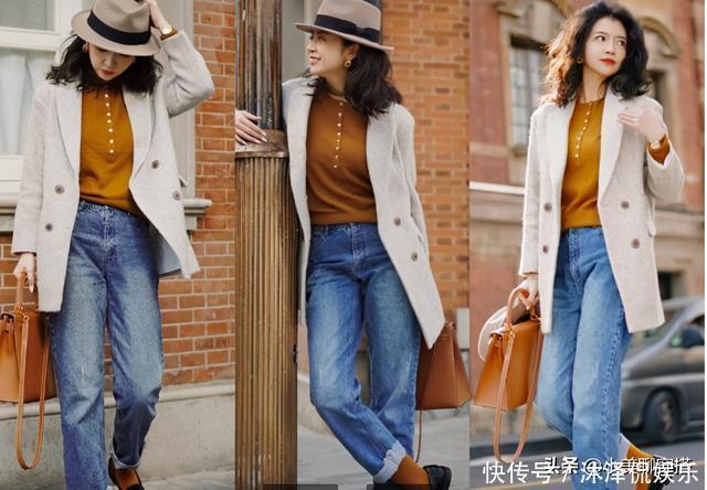 穿大衣时配色是关键,记住色彩搭配套路,让大衣更显贵