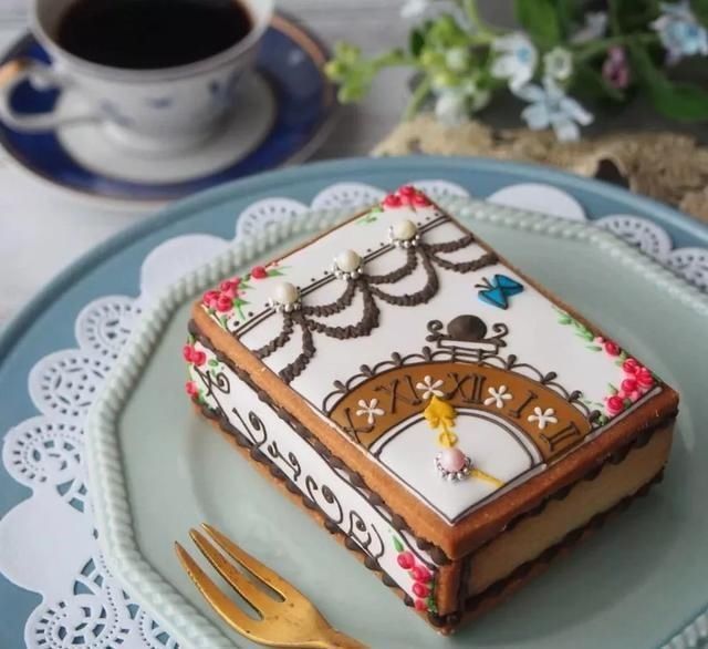 做出|一双巧手,做出童话般的翻糖饼干,看完你会舍不得吃网友称太美