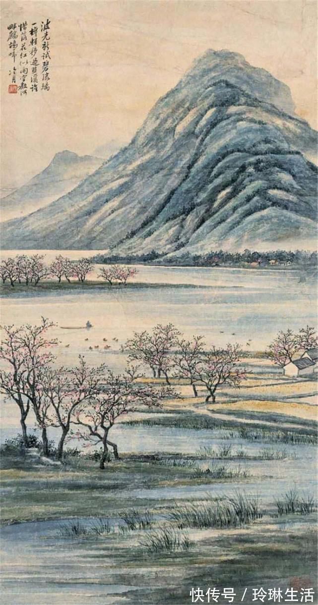 冷月&冷月如霜,清凉娴静——画家陶冷月山水及花鸟国画欣赏