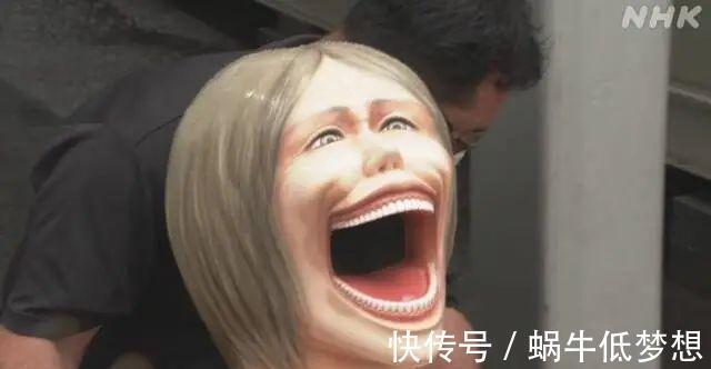 巨人|日本投放“巨人”垃圾桶,画面过于惊悚…这谁还敢扔垃圾呀