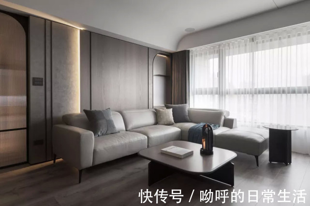 三口之家|台式简约，弧形美感