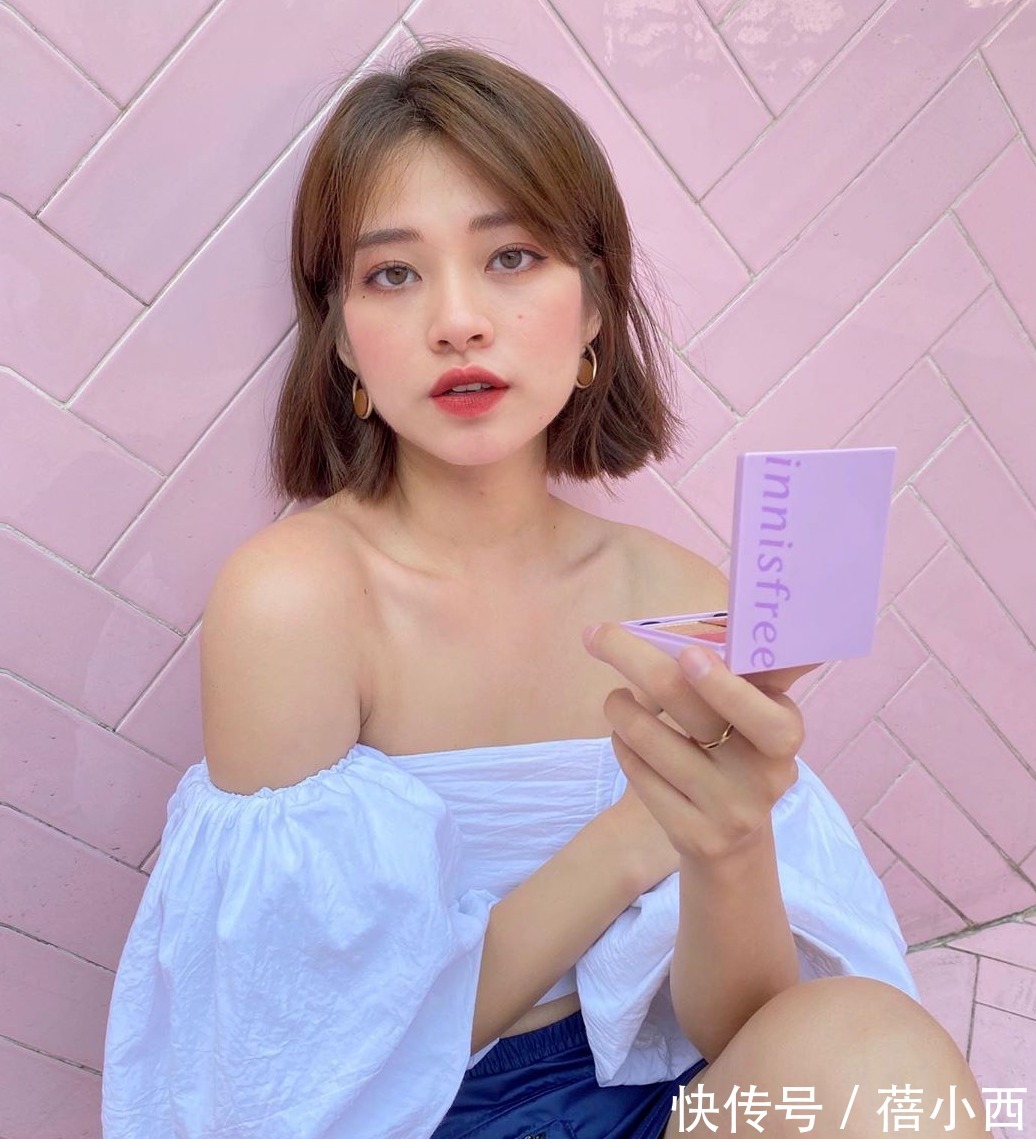 脸型|脸圆、脸大的女人,秋天换发型就换这4种短发,显脸小不止一圈