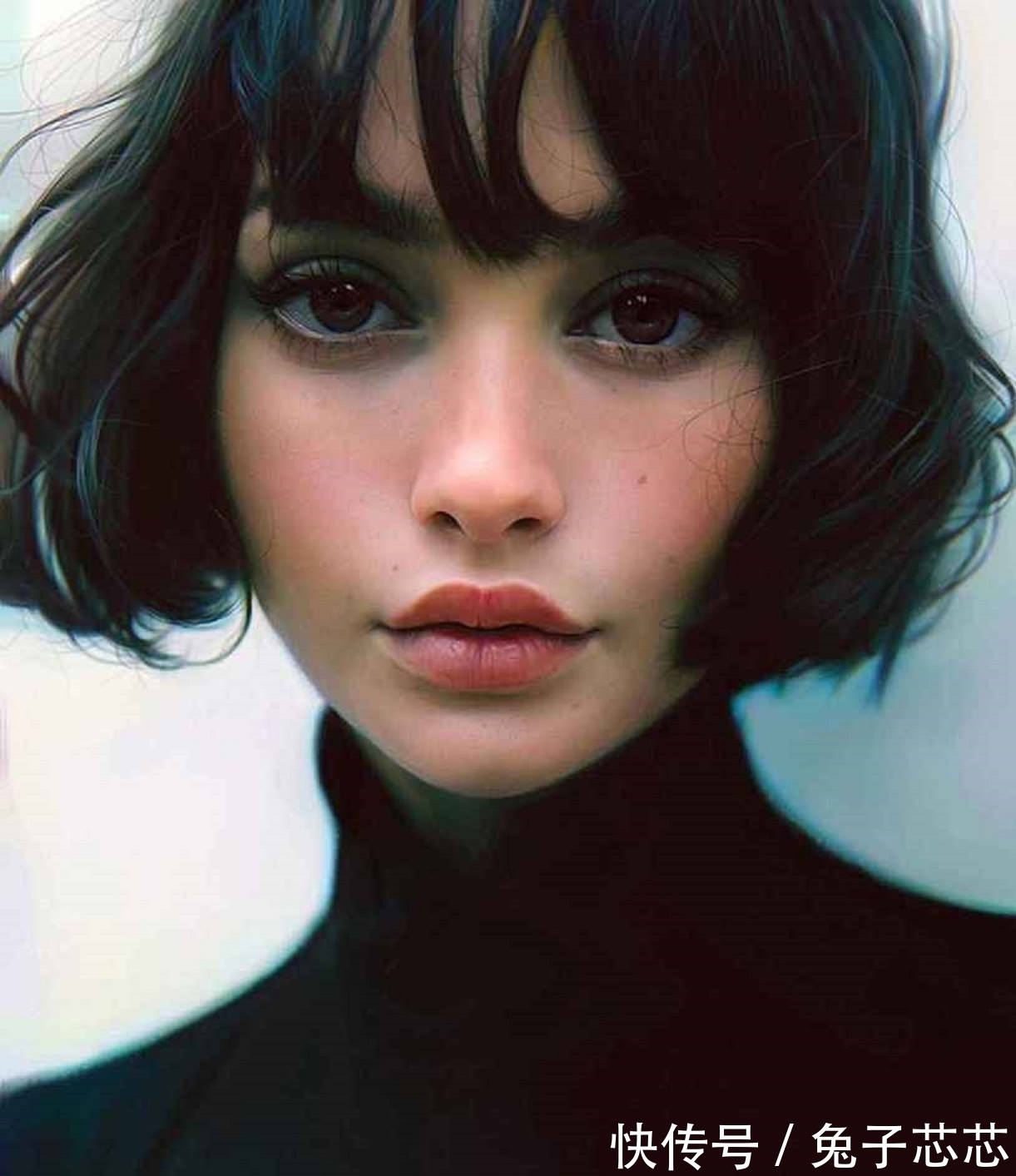 艺术家$竟有如此养眼的美女肖像画——伊拉克利令人难以置信的数字绘画