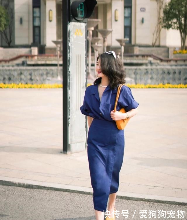 半身裙 衬衫+半身裙=今年王炸,优雅时髦显气质,小个子女生值得一试!