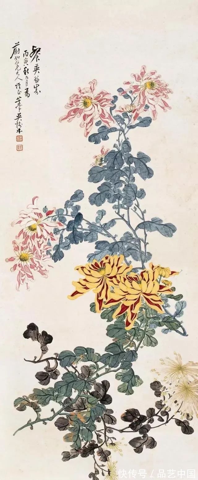 金菊#小写意画金菊,让人醉!