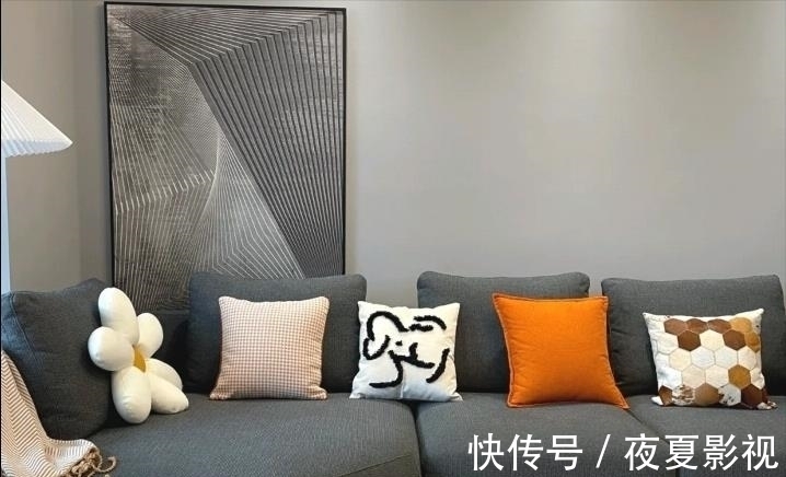 新家|年轻小夫妻83㎡新家,典型的一体化设计,越简单,越舒适