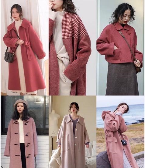色调 今年什么样的羊绒大衣好看2019最流行大衣,怎么穿搭才好看