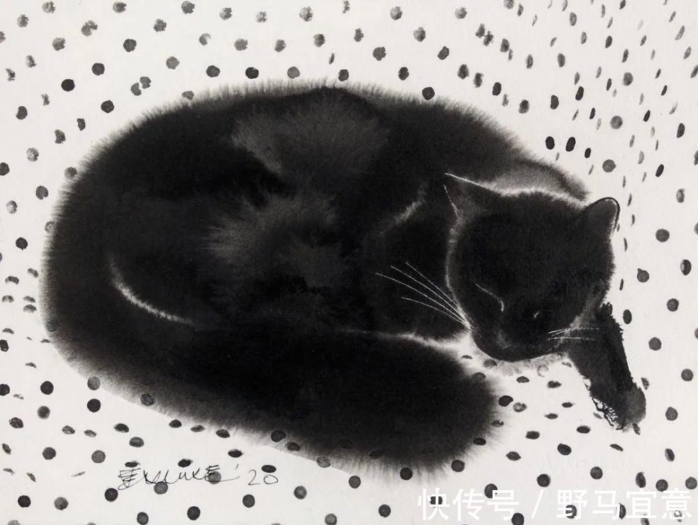 nova$专画“不正经”国画的老外,竟被10万人狂热追捧,看完作品立马佩服不已~