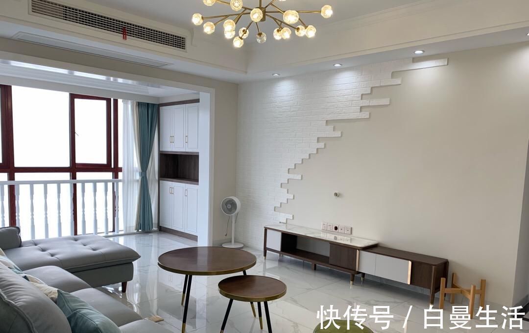 屋主|花了四个月终于完工,普通的装修,餐厅设卡座很实用,太聪明了