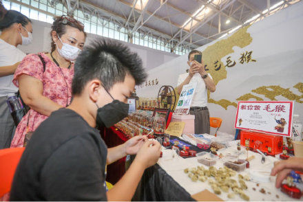 面塑|体验“非遗”之美 天津非物质文化遗产亮相粉丝节