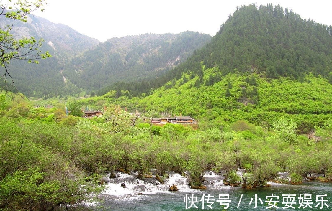 五花海|九寨沟的海，瀑布连环，归来不看水