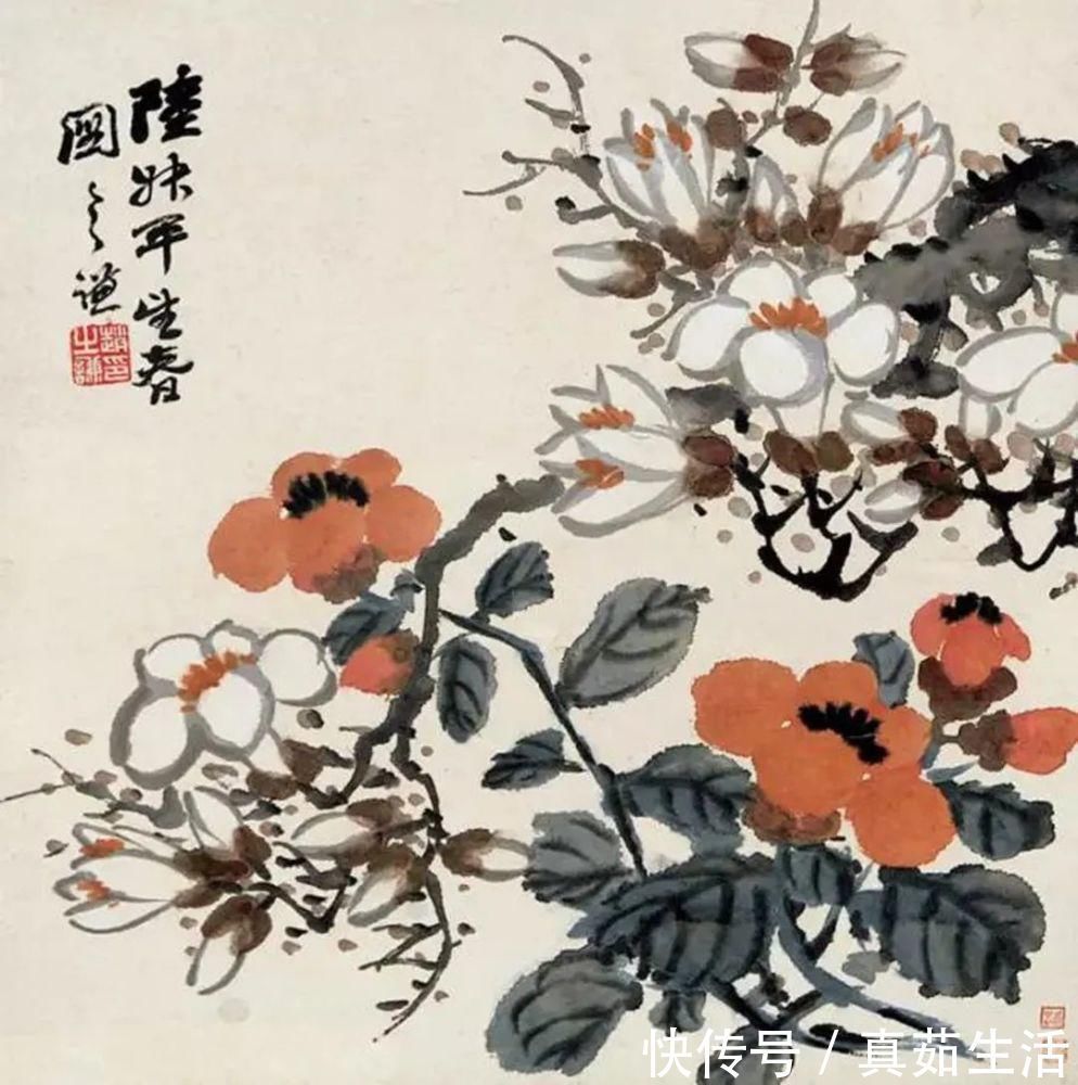 整幅|他的书画与齐白石吴昌硕不相上下,为何鲜为人知?