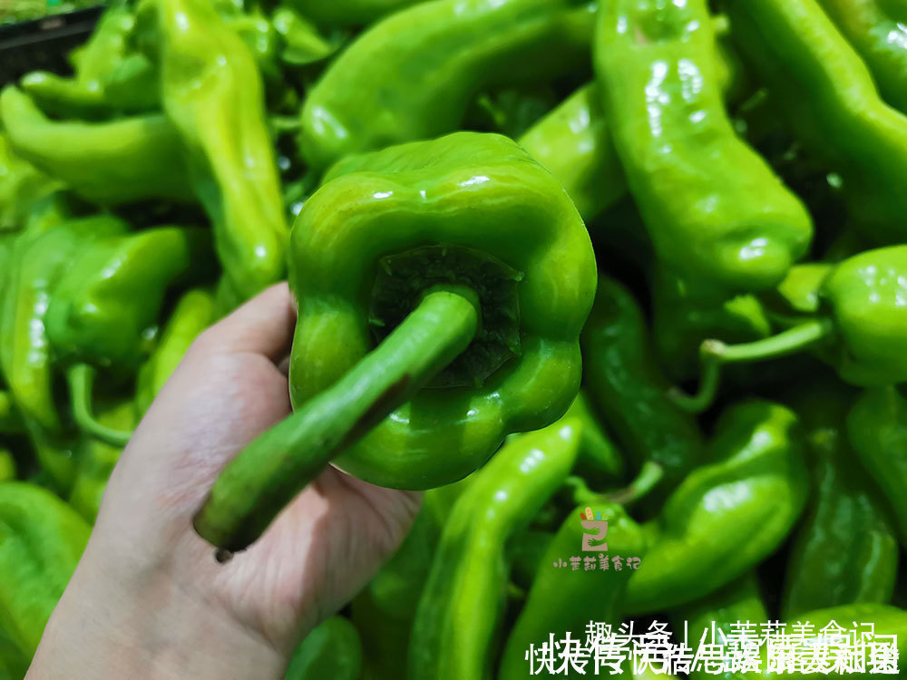 螺丝椒|买青椒时,直的辣还是弯的辣老菜农辣不辣看“这里”准没错