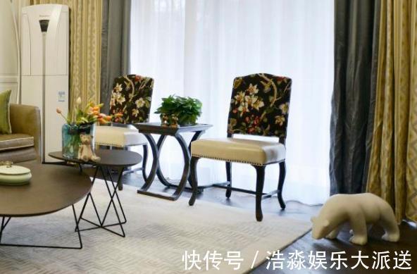 质感|125㎡复古时尚新房大理石与石膏线混合应用,打造奢华质感空间