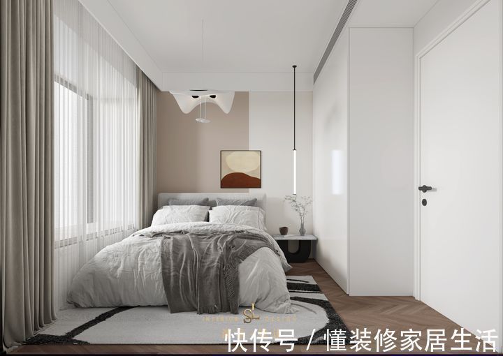 榻榻米|卧室小,我会这样安排床和衣柜,让木工无缝衔接打一起,实用性强