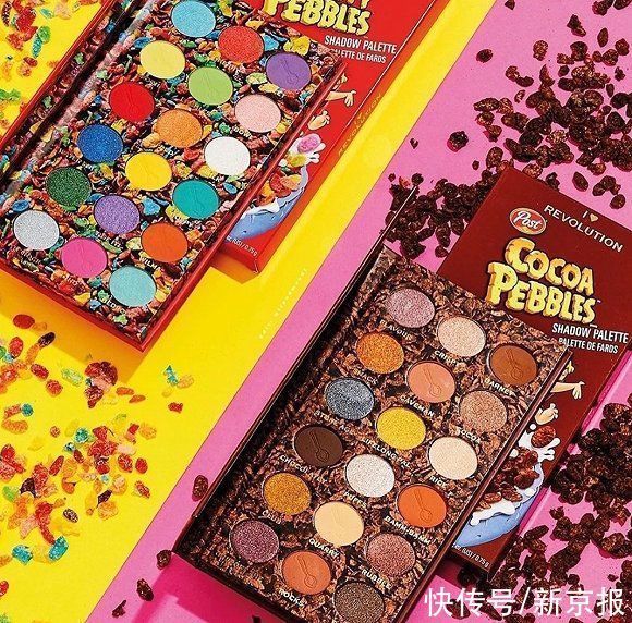 彩妆 摩登日记|当食物遇上彩妆,早餐麦片“变身”眼影盘