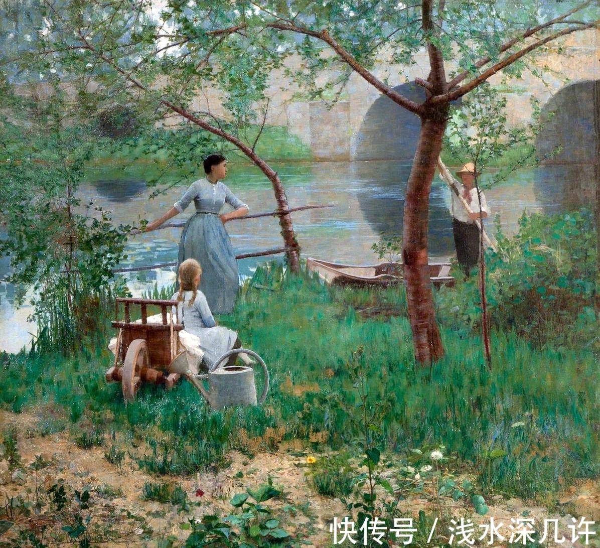 博物馆&格拉斯哥画派:喜欢在户外自然光下作画,油画采用自然主义风格