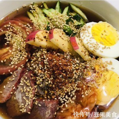 冷面|天这么热，做个朝鲜冷面吧~满满都是干货