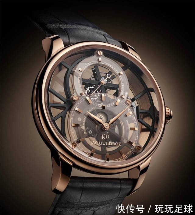 镂空 时尚广州艺术与时间邂逅!雅克德罗大秒针镂空陀飞轮ONE腕表!
