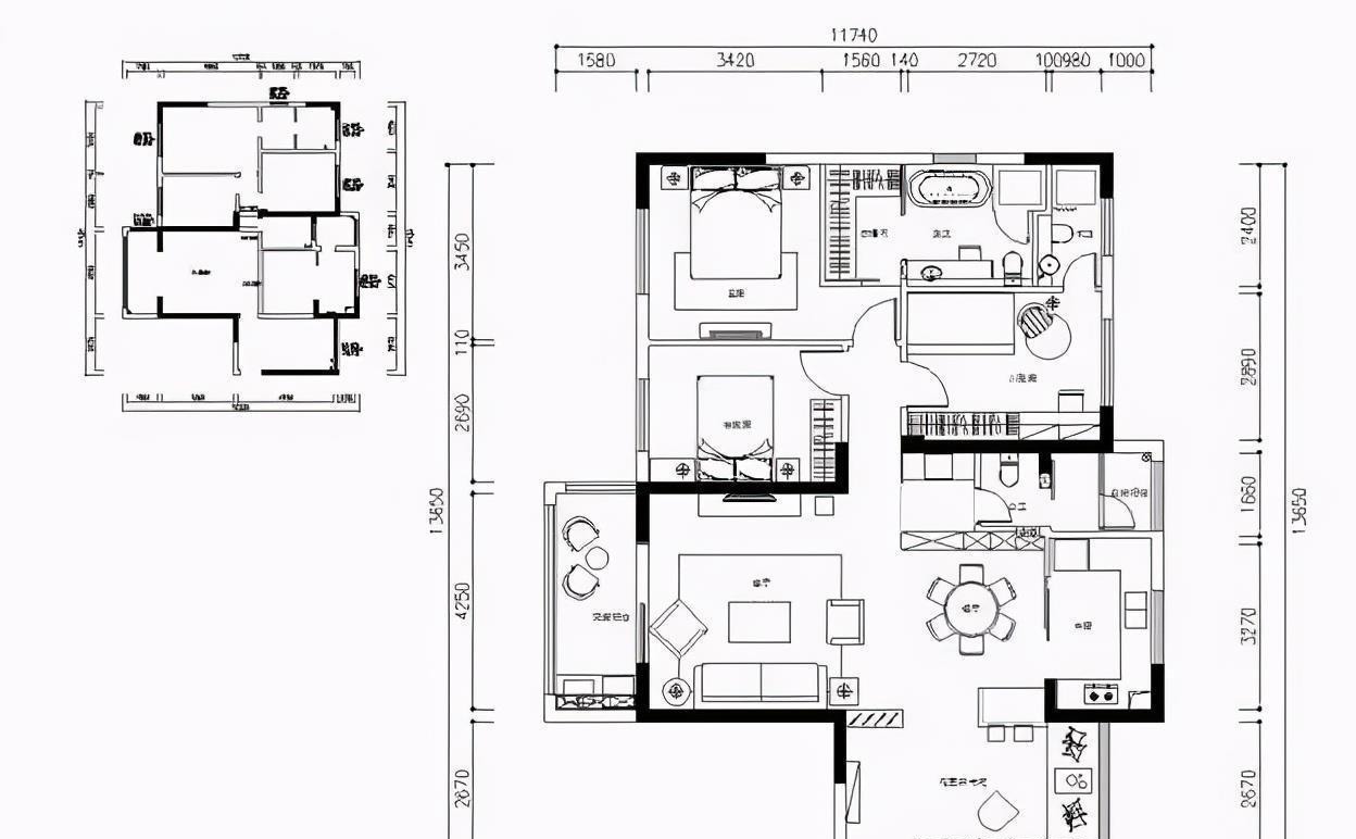 耐用|男厨师的新家,家具齐全耐用,全屋明亮舒适,让人爱上回家的感觉