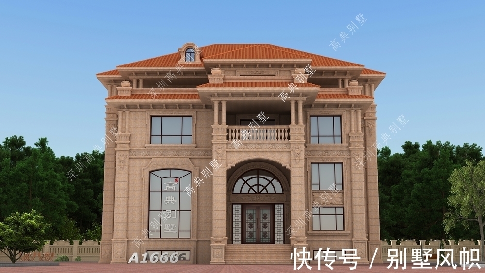别墅|这款豪华欧式别墅,外观真是绝了,建了的人都说自己赚了。