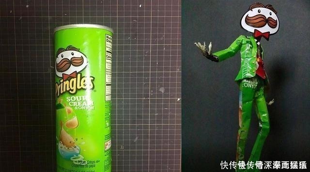 大神|大神将垃圾制成精美手办，“变废为宝”的手法太神奇，我看懵了！