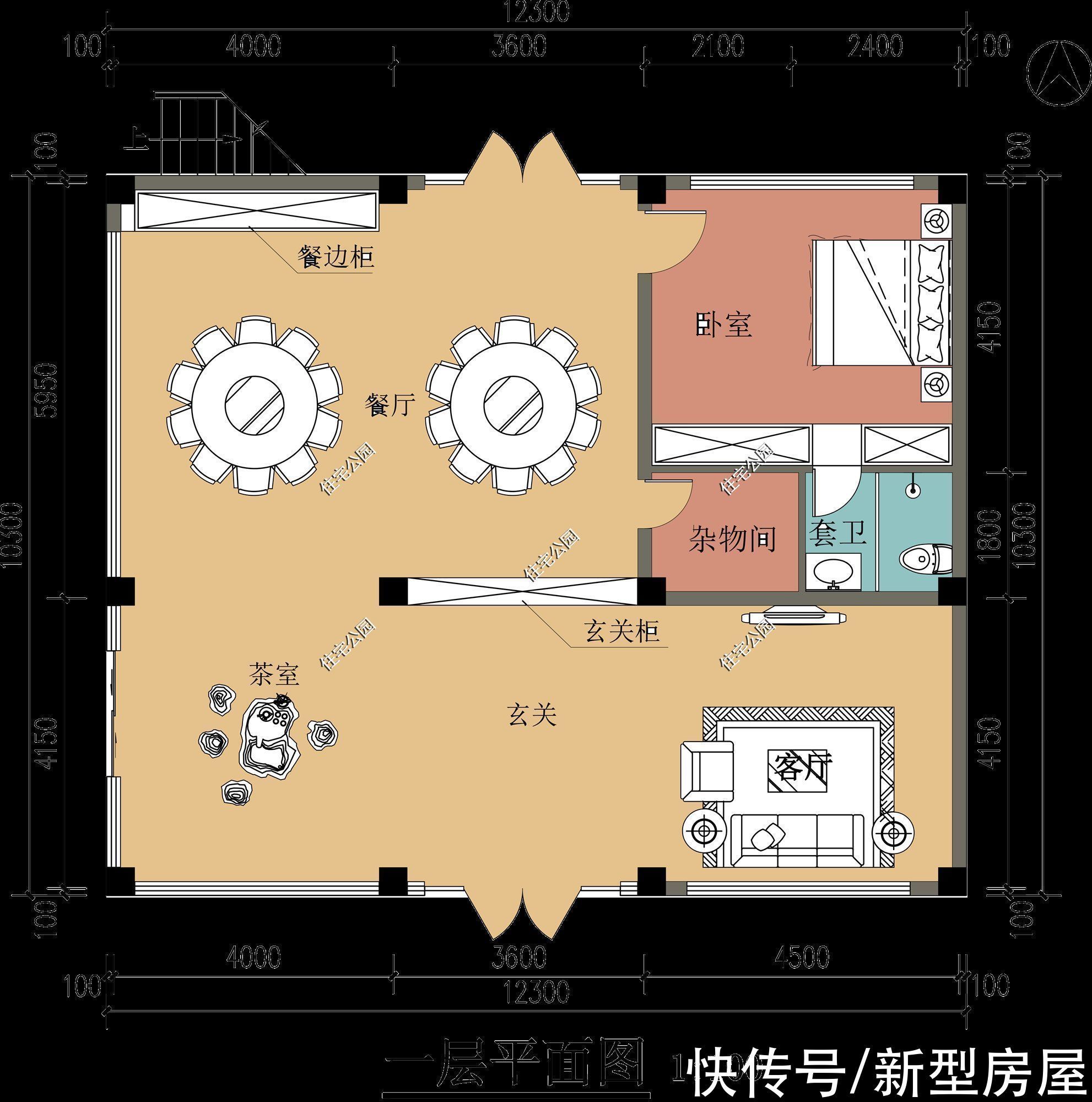 建筑面积|20万预算，能在农村建什么样的房子？8套图纸看看你喜欢哪一套