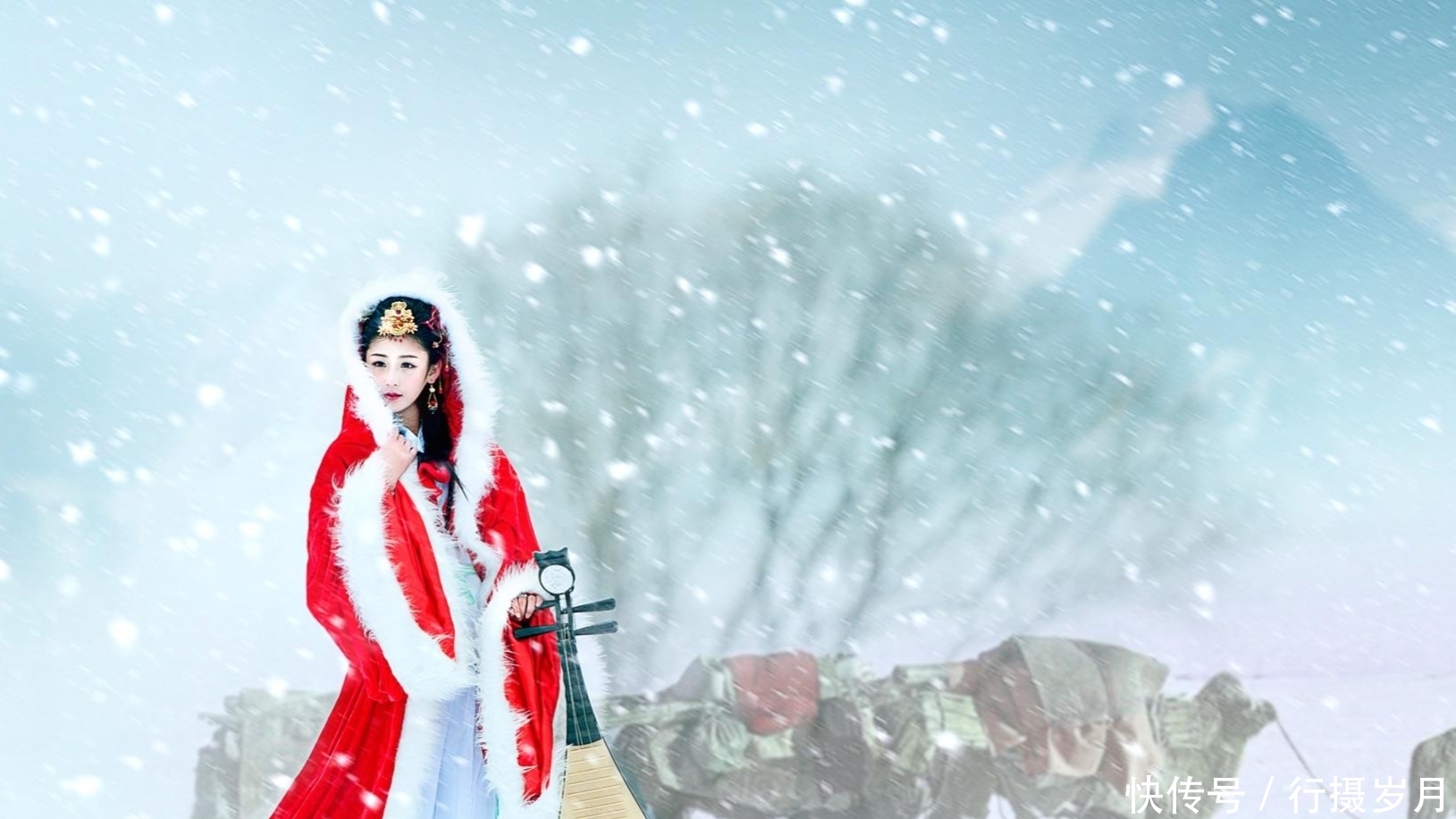 无言|梦君又在雪飘时,别后无言默语痴