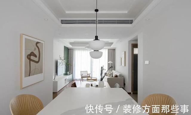 三居室|102平北欧风三居室,大面积留白和温馨治愈系的配色,舒服自在