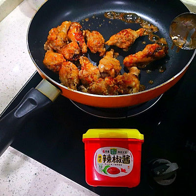 #暖冬酱在手,嗨吃部队锅#韩式甜辣鸡翅