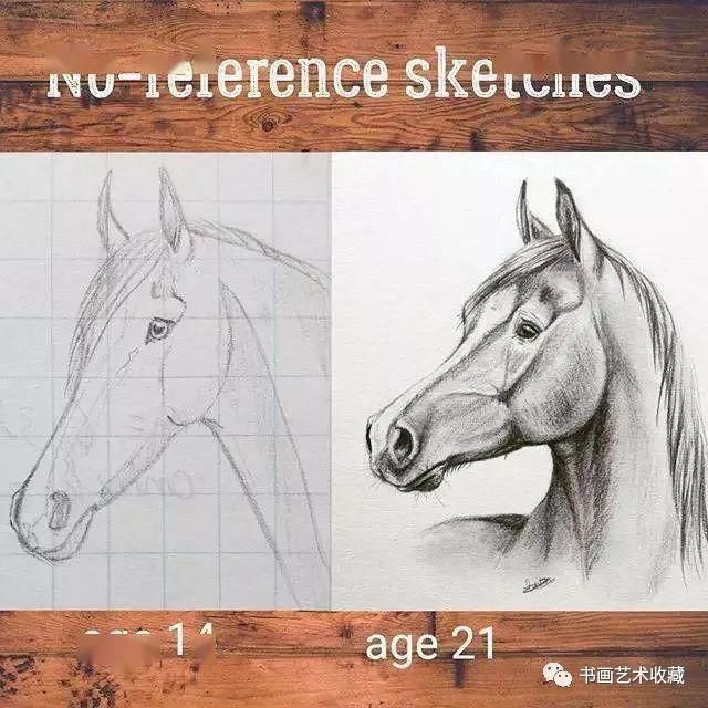  美女|一匹马画了16年！美女学渣逆袭成功，坚持下来很酷！