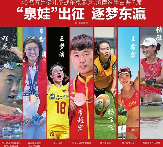 王梦洁|追逐光荣和梦想 49名齐鲁健儿征战东京济南选手占据7席