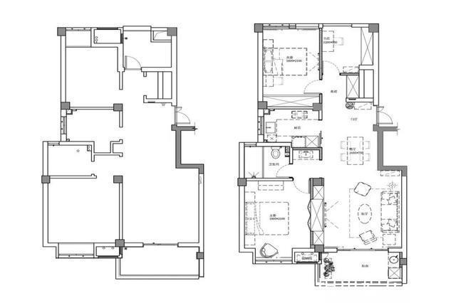 南京|南京夫妻的97平新房,坚持“清汤寡水式”装修,效果反而通透高级