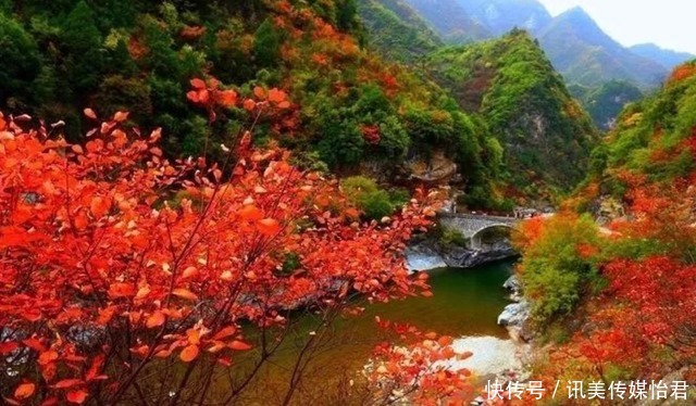 秦岭腹地中的黑河国家森林公园,景色秀美,不愧是北方的香格里拉