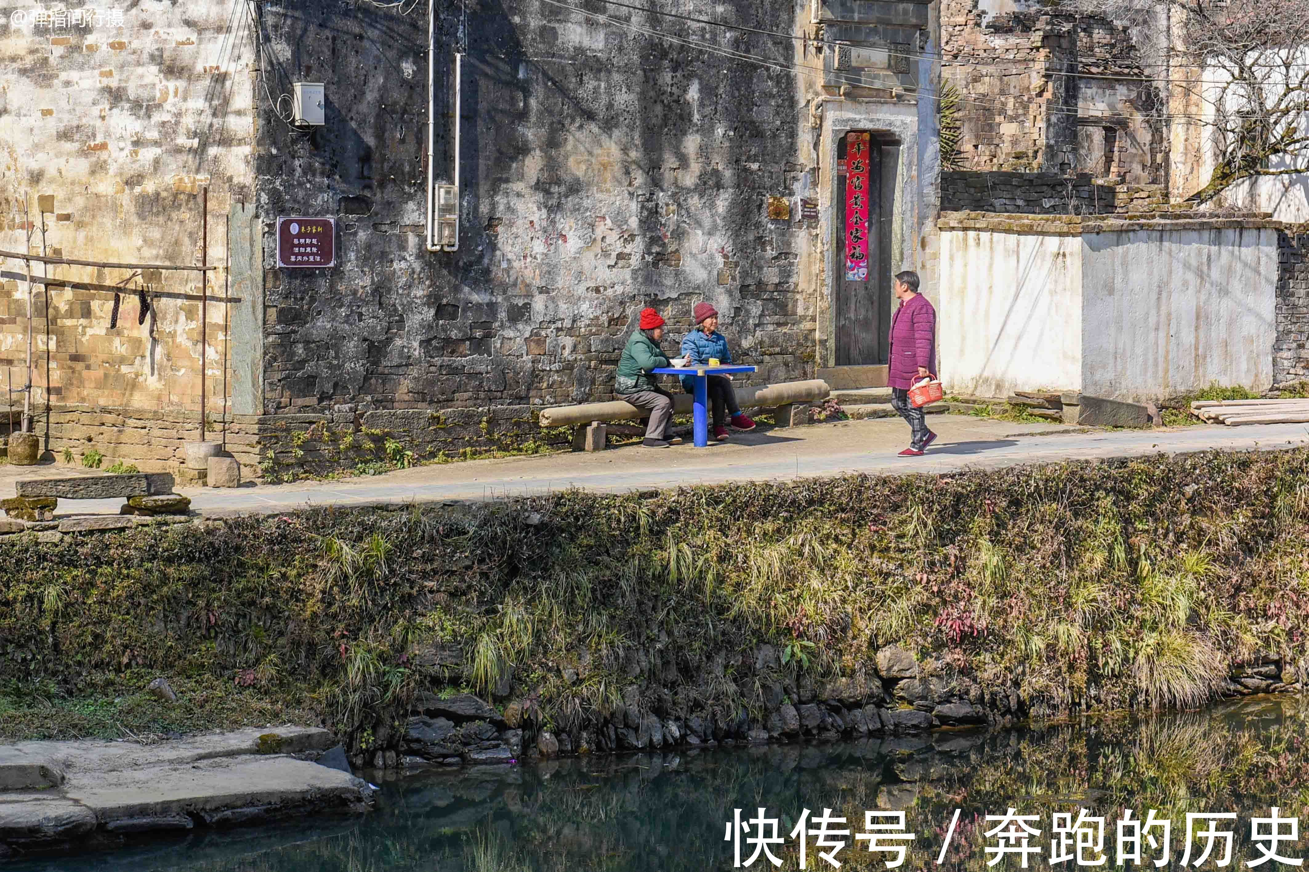 朱百万|婺源有座千年古村，筑于两溪交汇处，景美如画，不收门票鲜有人知